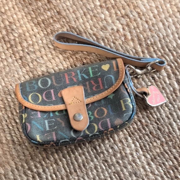 Dooney & Bourke Handbags - Dooney & Bourke Logo Print Pouch